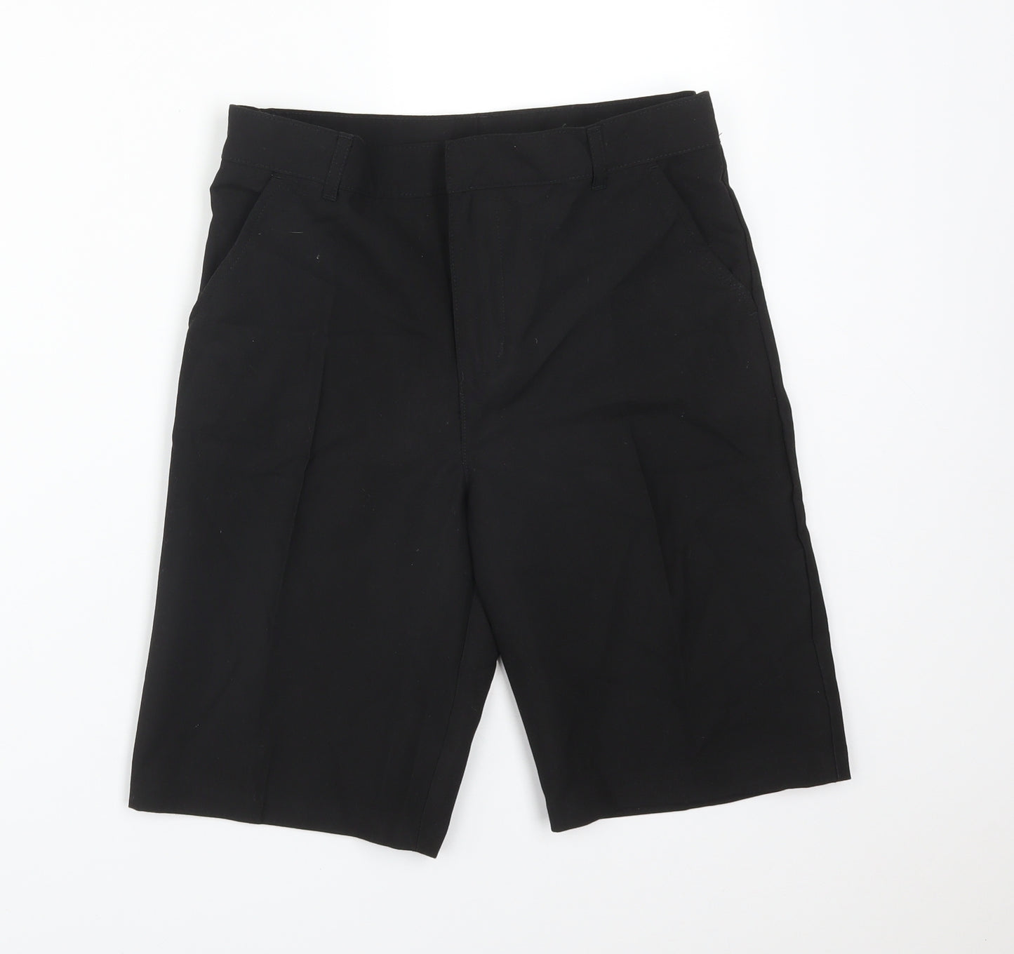 F&F Boys Black  Polyester  Shorts Size 11-12 Years  Regular  - SCHOOL