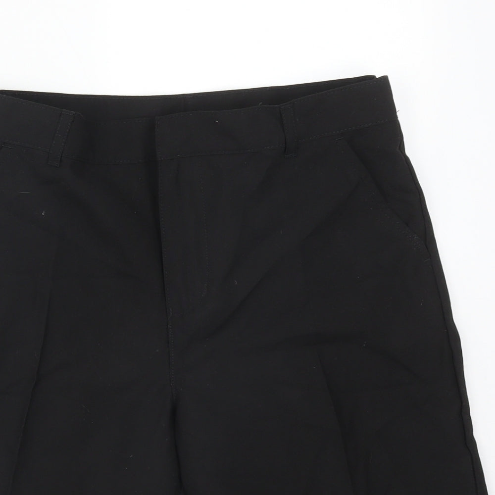 F&F Boys Black  Polyester  Shorts Size 11-12 Years  Regular  - SCHOOL