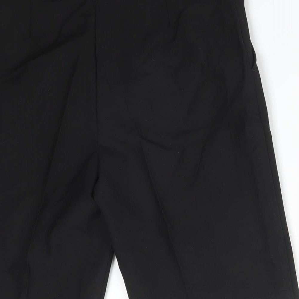 F&F Boys Black  Polyester  Shorts Size 11-12 Years  Regular  - SCHOOL