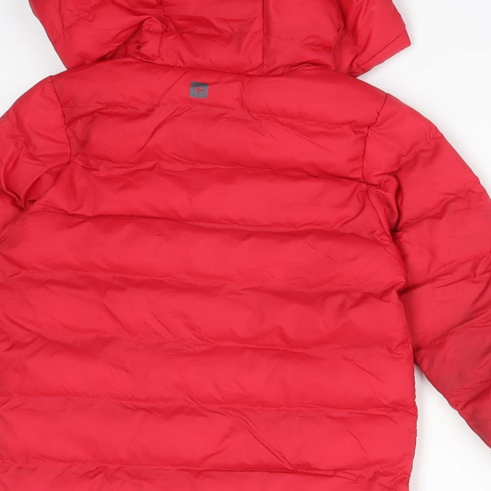 Mountain Warehouse Boys Red   Puffer Jacket Coat Size 3-4 Years