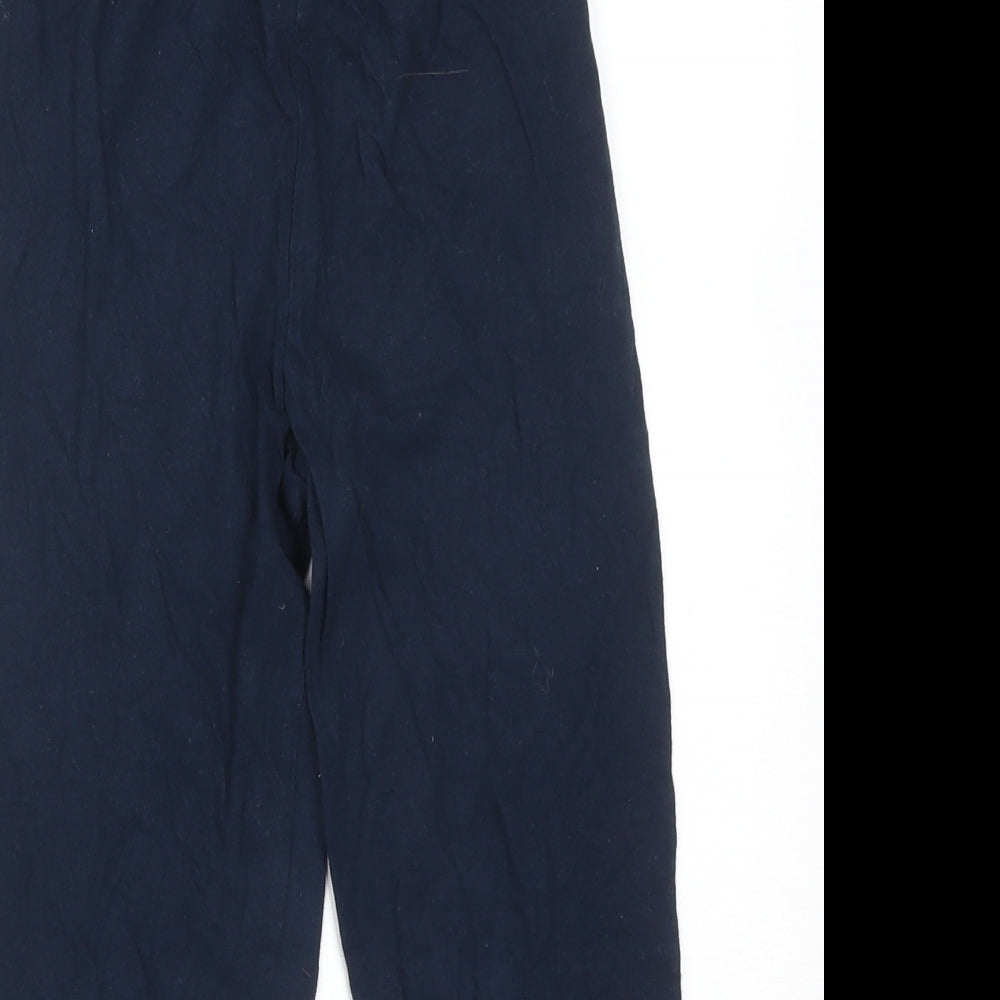 Harry Potter Girls Blue Solid Cotton  Pyjama Pants Size 7-8 Years   - HOGWARTS MAGIC