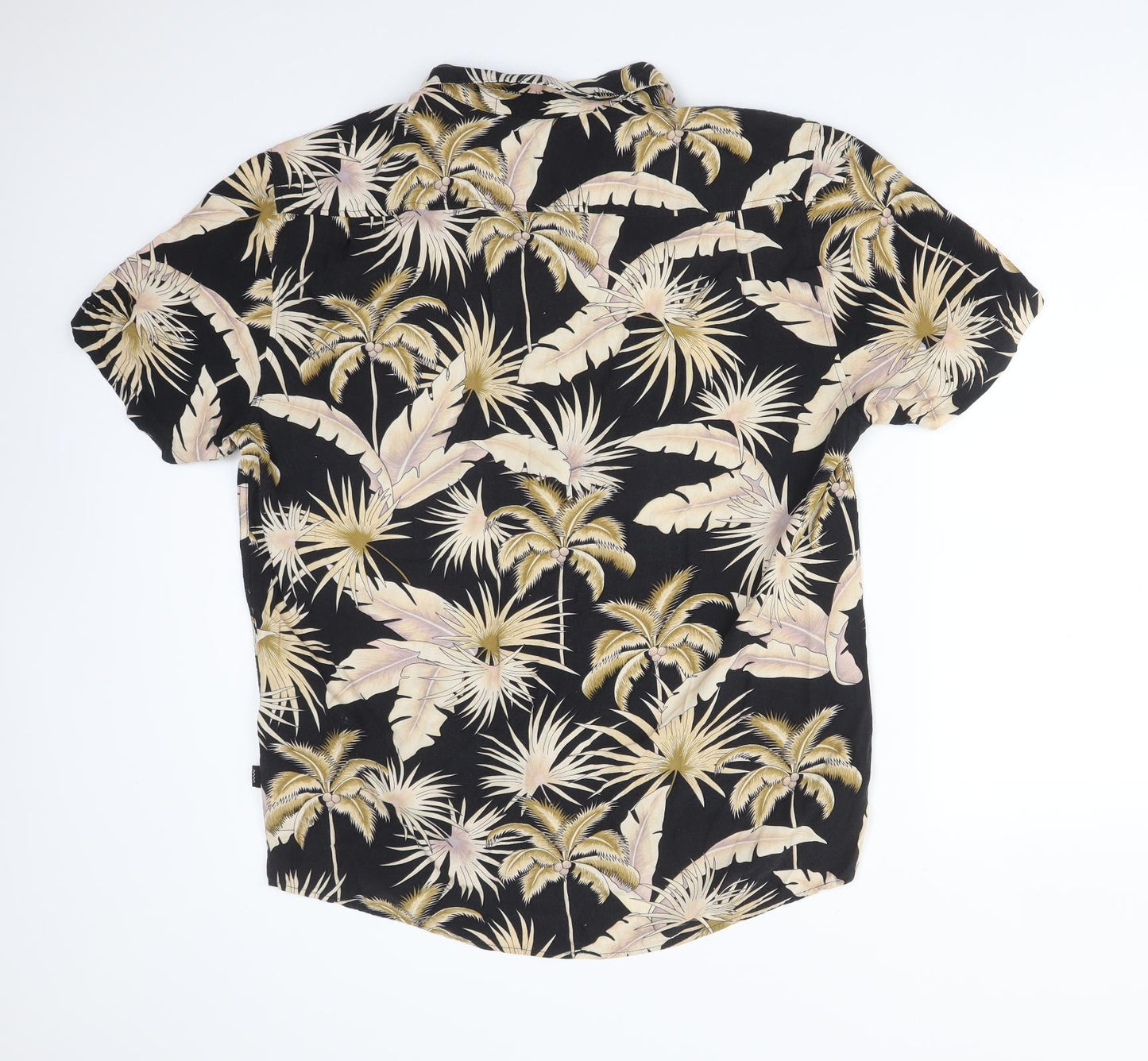 SWELL Mens Multicoloured Floral   Button-Up Size L Collared