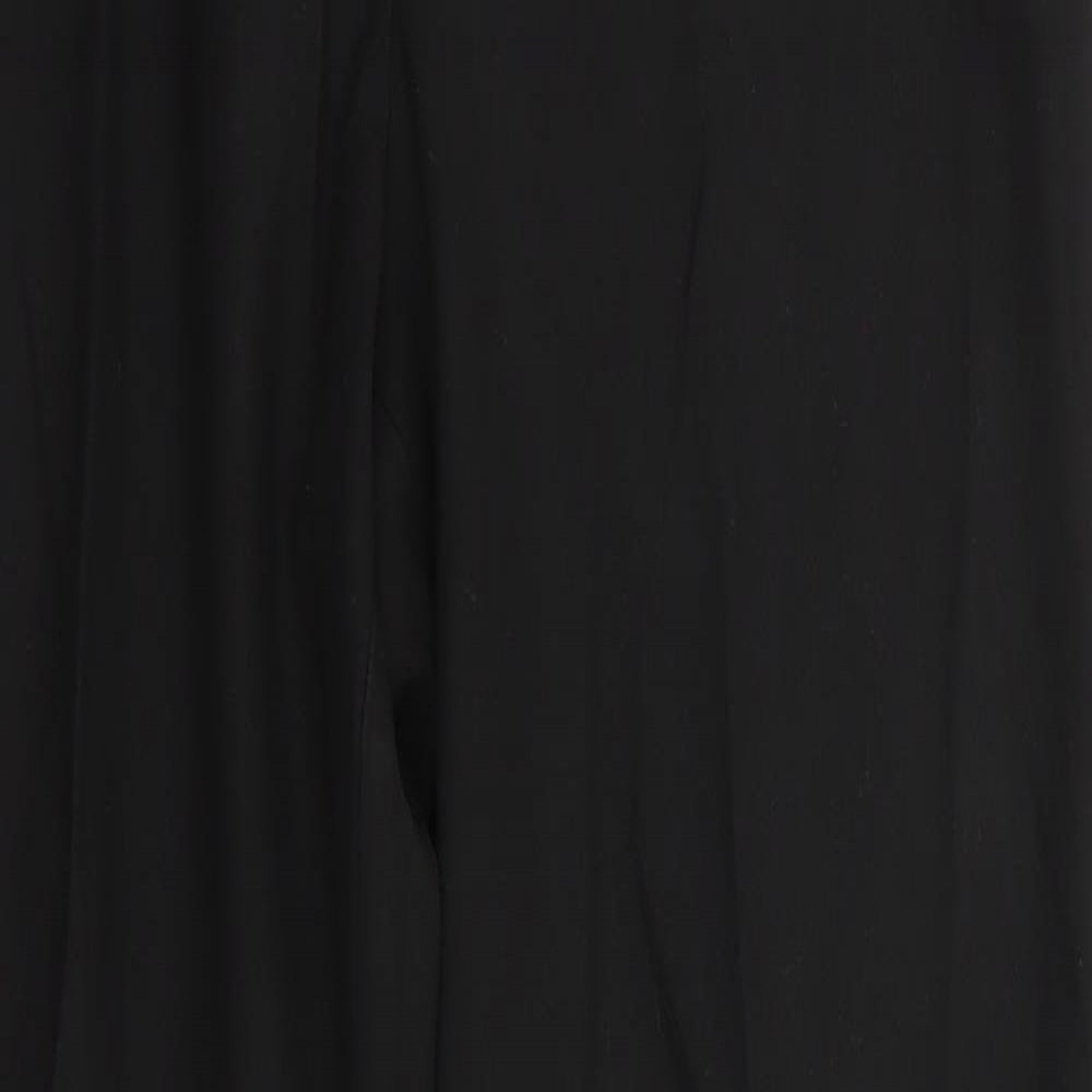 George Womens Black   Trousers  Size 12 L32 in Regular