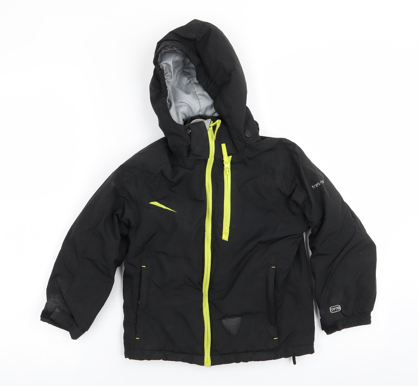 Trespass Boys Black   Anorak Coat Size 3-4 Years
