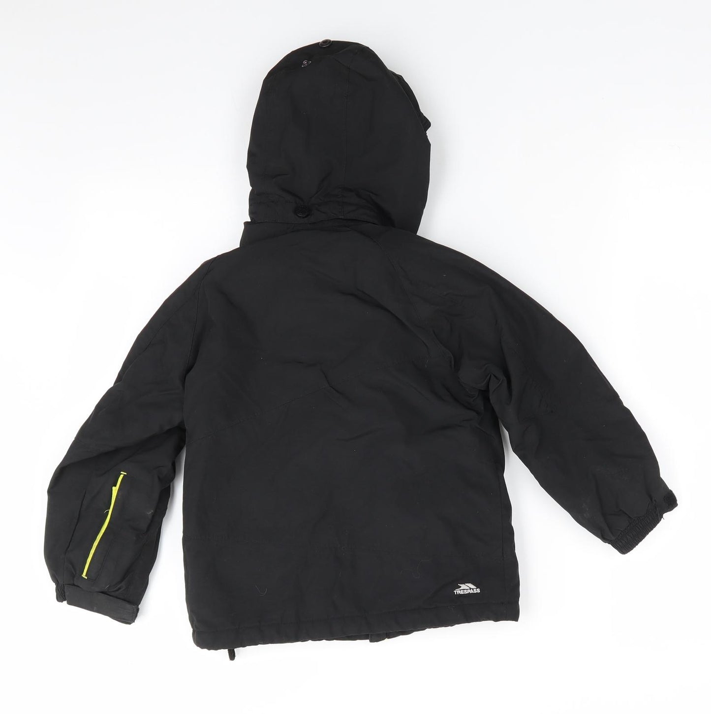 Trespass Boys Black   Anorak Coat Size 3-4 Years
