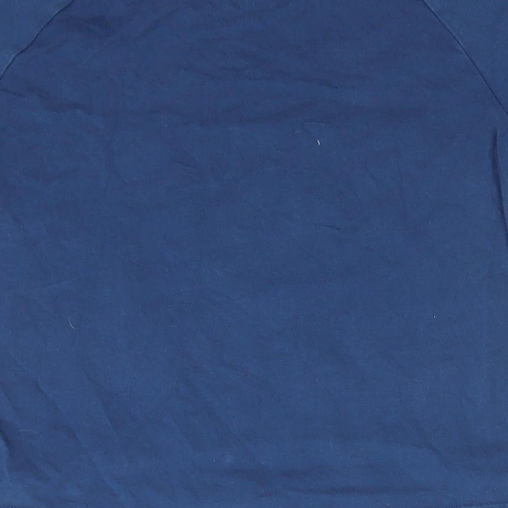 Next Level Boys Blue  Cotton Basic T-Shirt Size 5 Years Round Neck  - Games Console Next Level