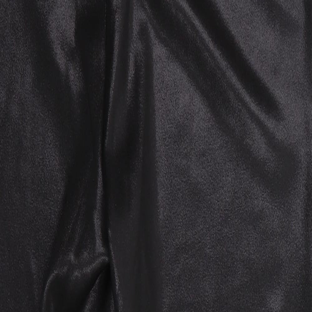 Papaya Womens Black  Polyester Jegging Trousers Size 14 L27.5 in Regular  - Sheen Finish