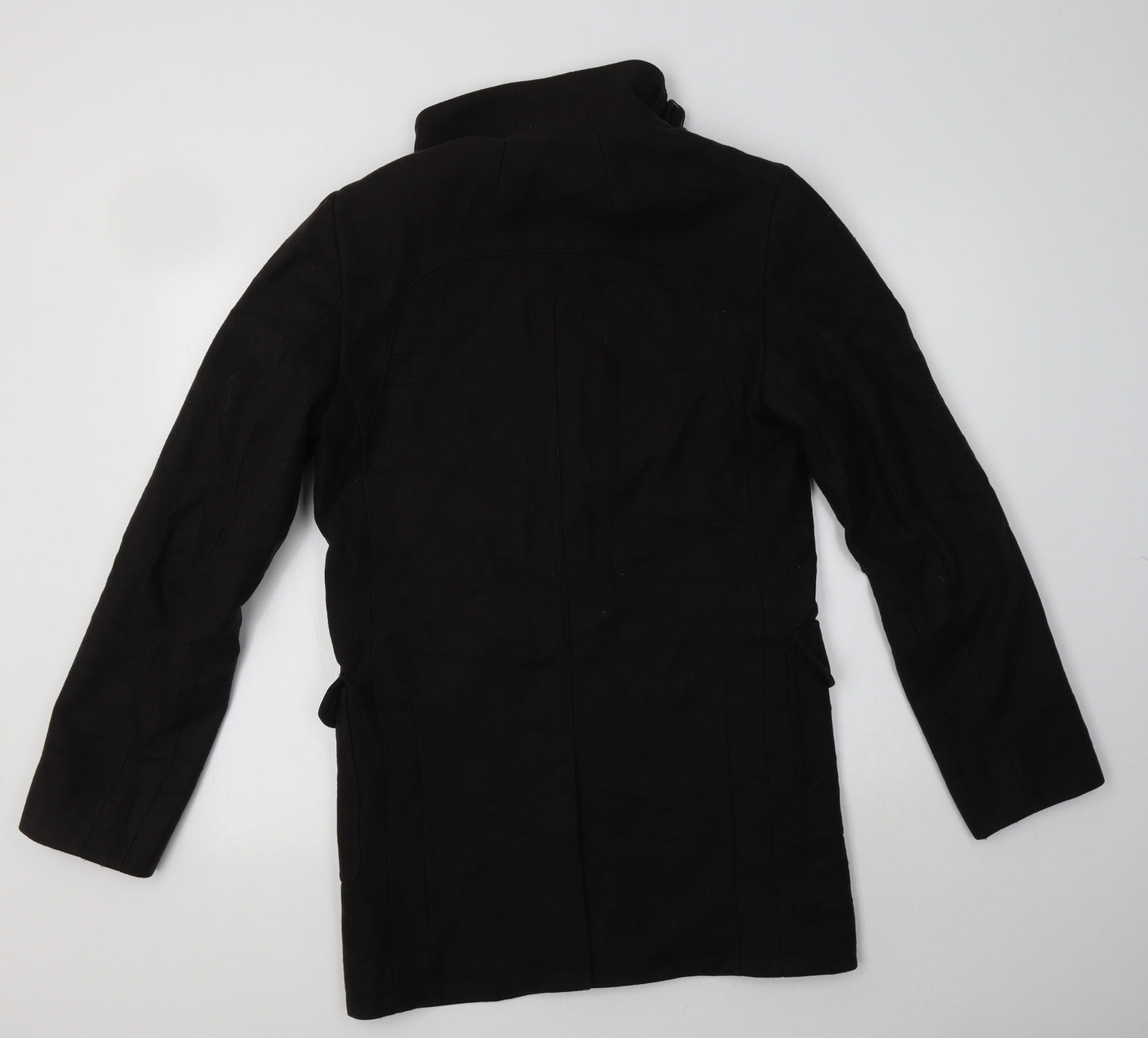 Reiss Womens Black   Biker Coat Size S