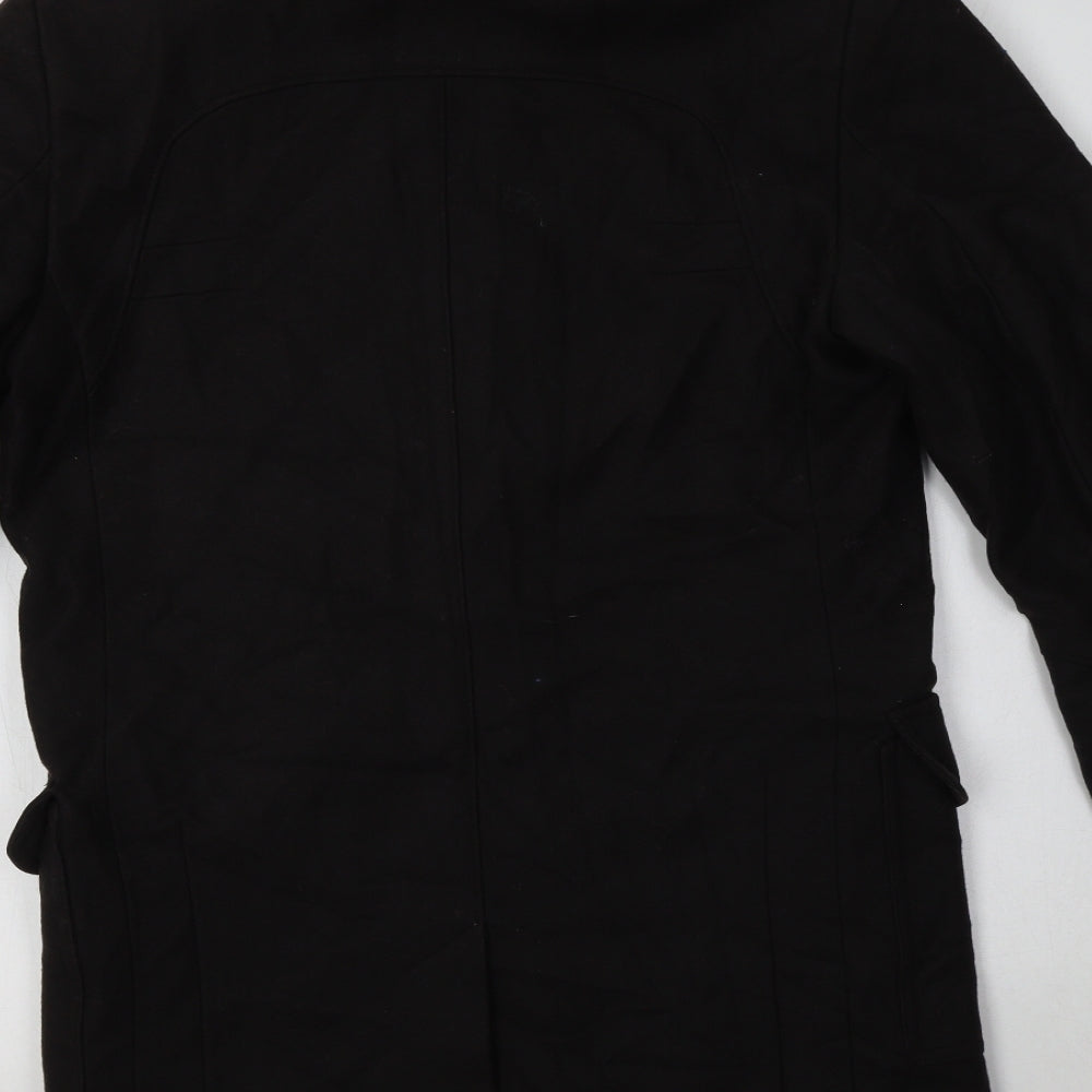 Reiss Womens Black   Biker Coat Size S
