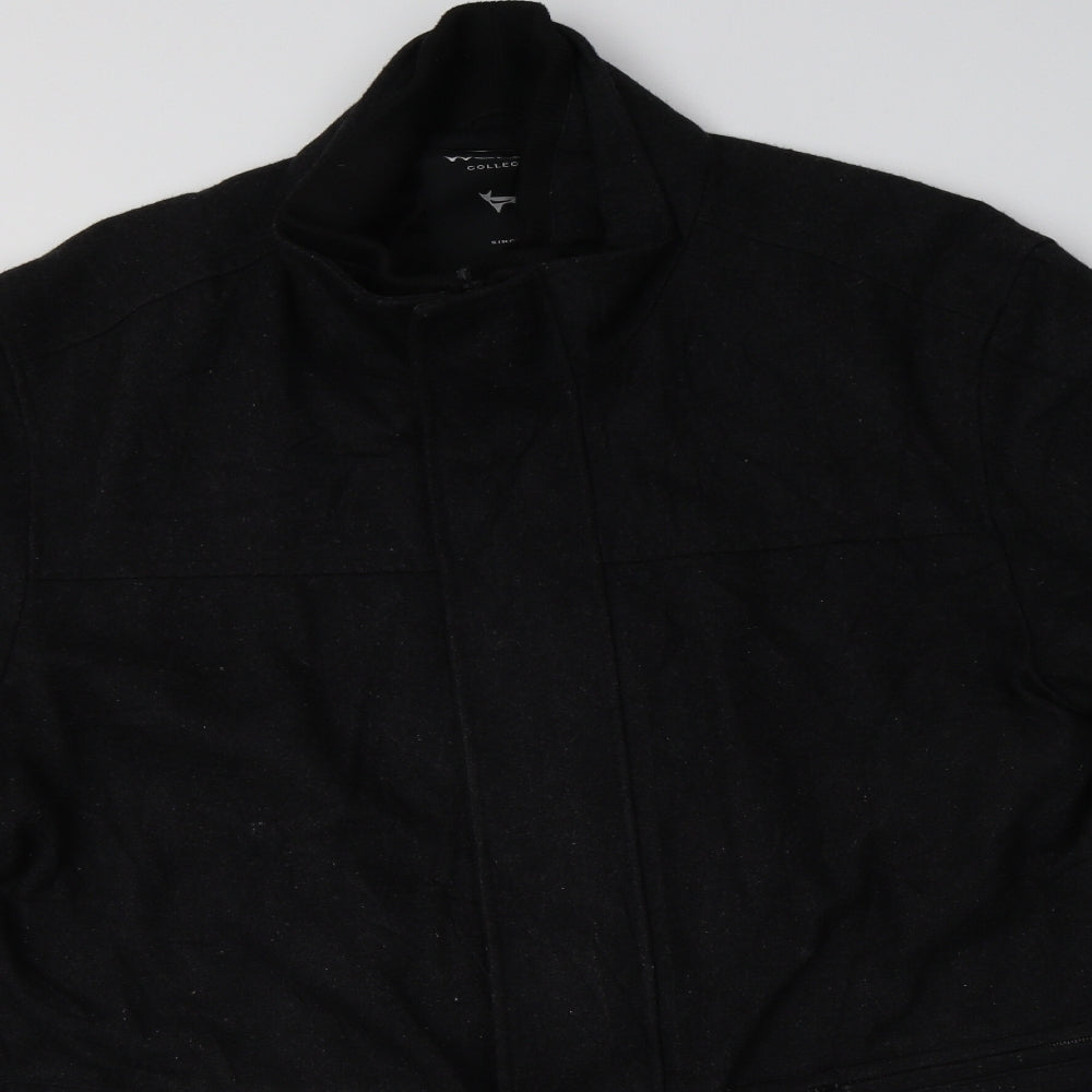 Wolsey Mens Grey   Overcoat Coat Size XL