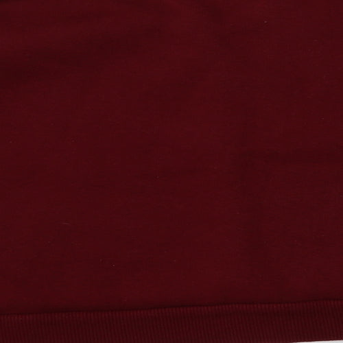Matalan Girls Red  Cotton Pullover Sweatshirt Size 13 Years   - L.A.