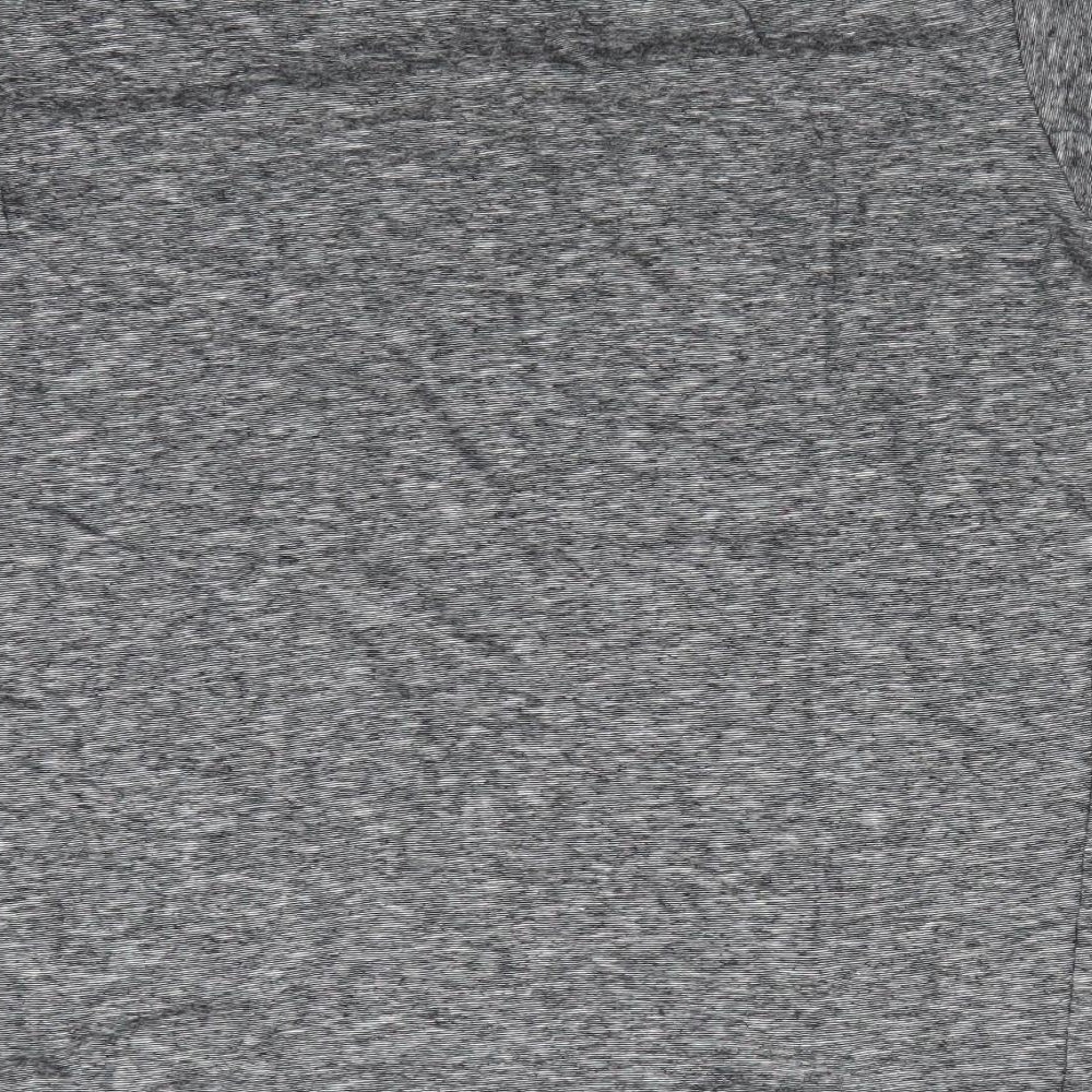 Primark Mens Grey Solid Cotton  Pyjama Top Size XS   - Grey Mix