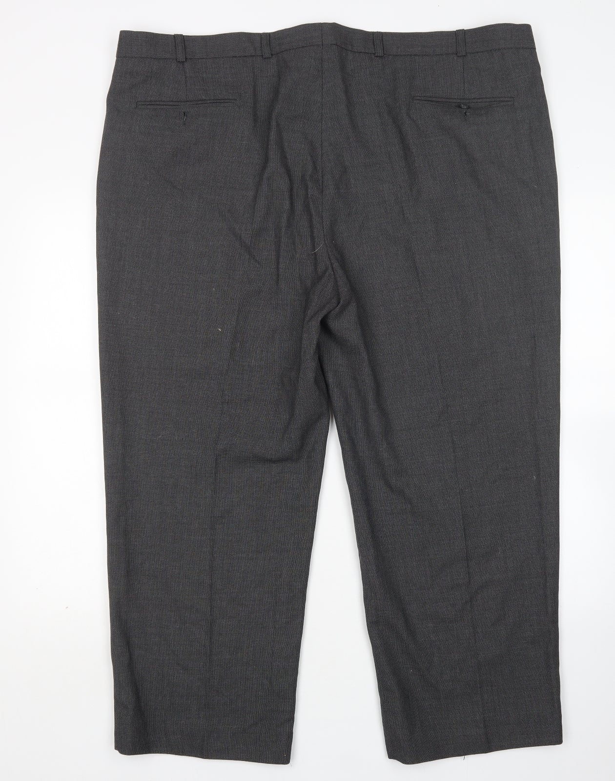 Preworn Mens Grey  Wool Trousers  Size 48 L27 in Regular