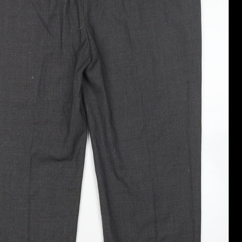 Preworn Mens Grey  Wool Trousers  Size 48 L27 in Regular