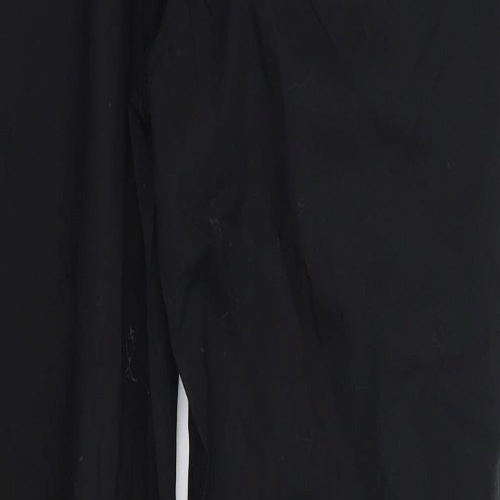 Very Boys Black  100% Cotton Jogger Trousers Size 11 Years  Regular