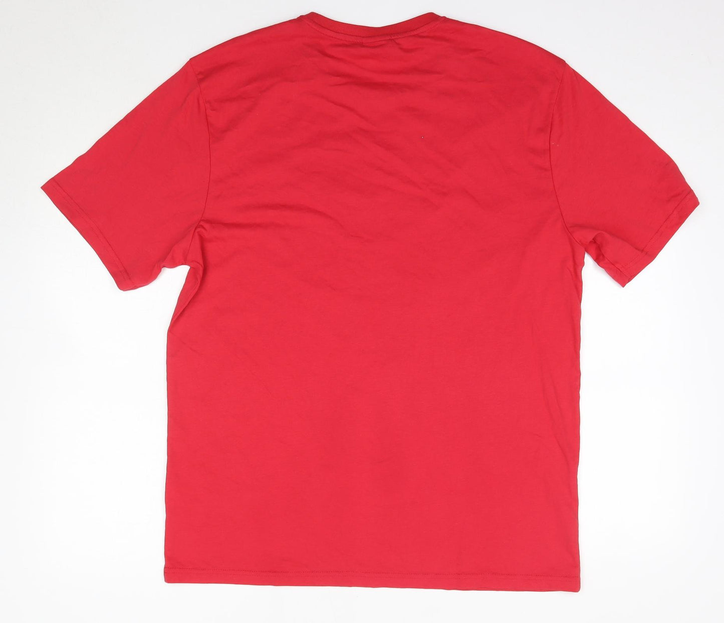 Matalan Mens Multicoloured  Cotton  T-Shirt Size L Round Neck  - Peppa Pig Christmas