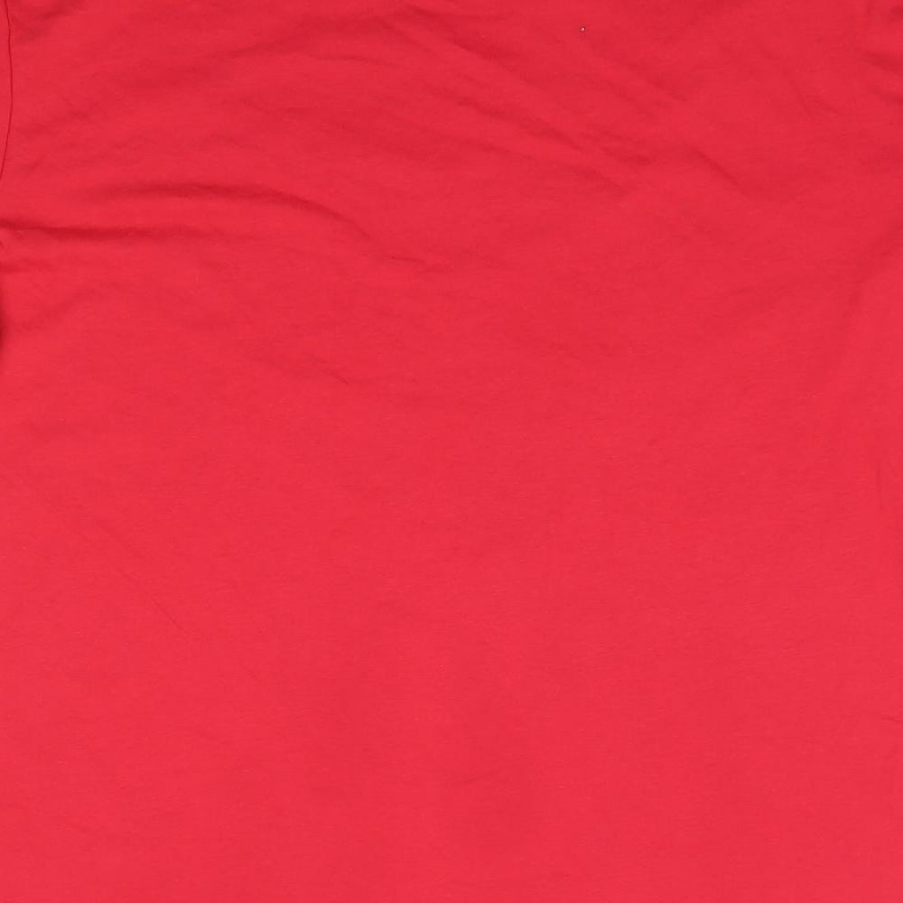 Matalan Mens Multicoloured  Cotton  T-Shirt Size L Round Neck  - Peppa Pig Christmas