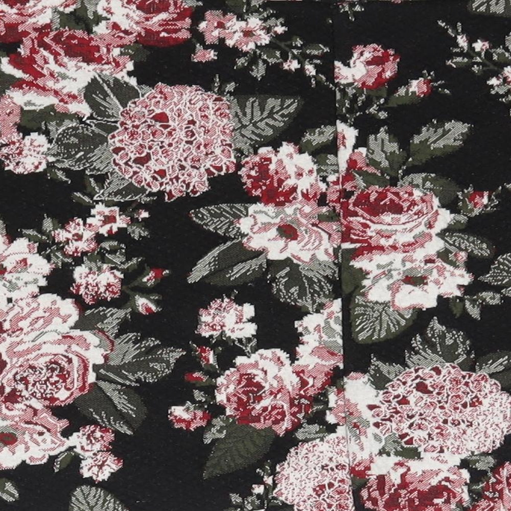 George Womens Multicoloured Floral Polyester A-Line Skirt Size 12
