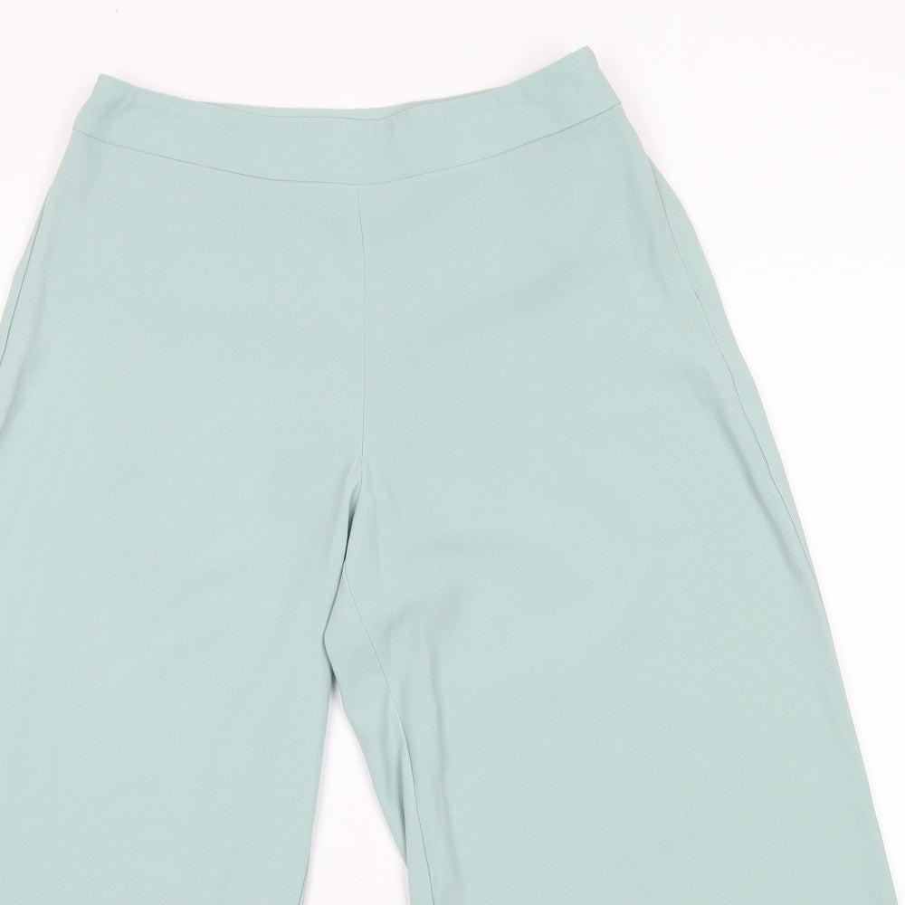 Primark Womens Green  Polyester Trousers  Size 10 L23 in Regular