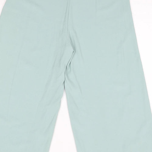 Primark Womens Green  Polyester Trousers  Size 10 L23 in Regular
