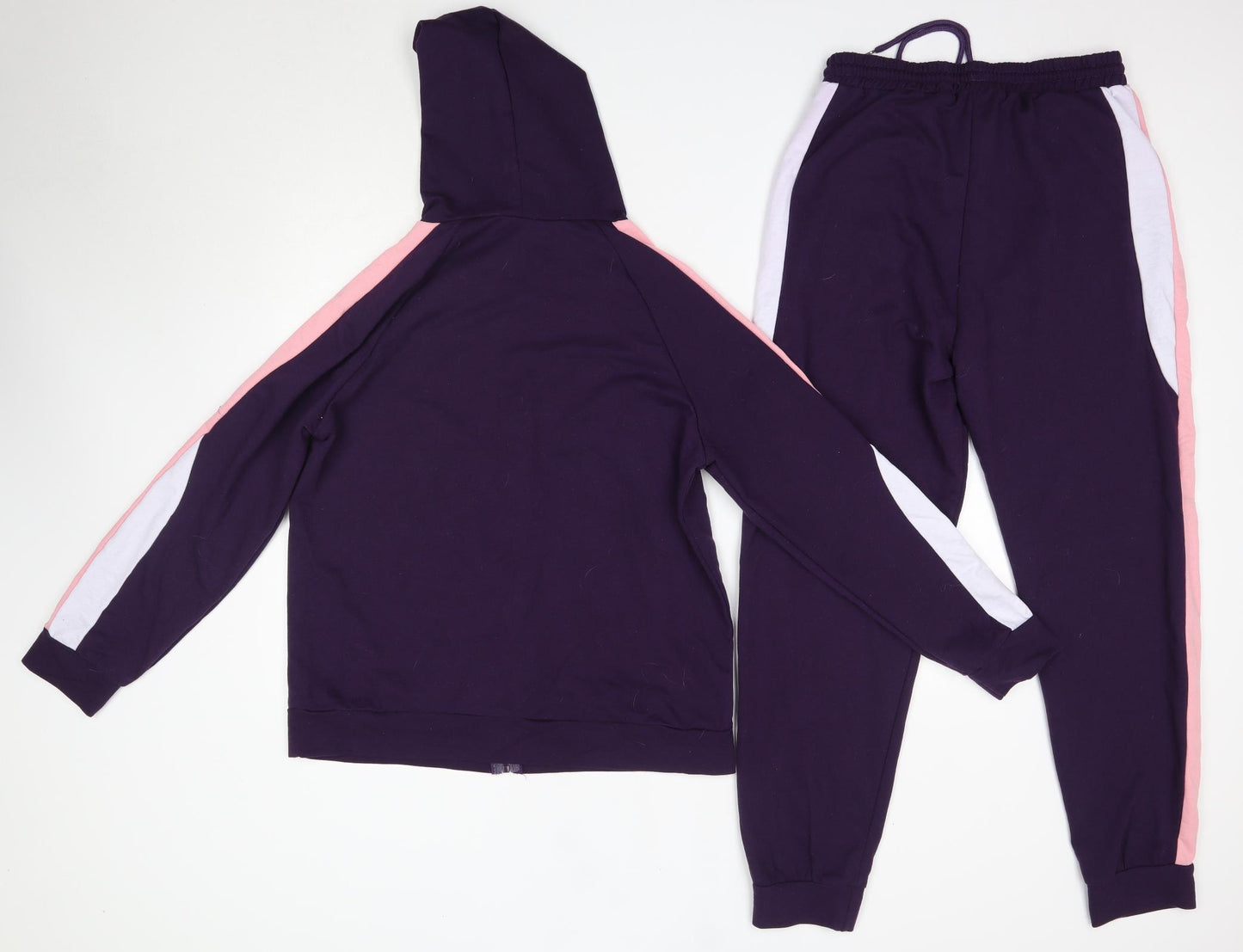 Hawiton Womens Multicoloured  Cotton Full Zip Hoodie Size M