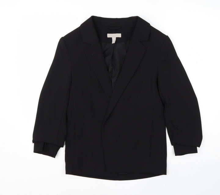 H&M Womens Black   Jacket Blazer Size 8