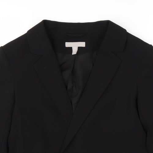 H&M Womens Black   Jacket Blazer Size 8
