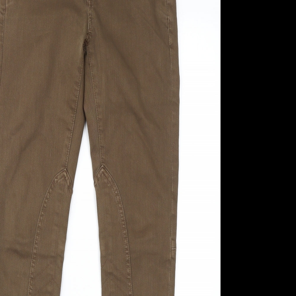 Polo Ralph Lauren Womens Brown  Cotton Skinny Jeans Size 27 in L20.5 in Regular