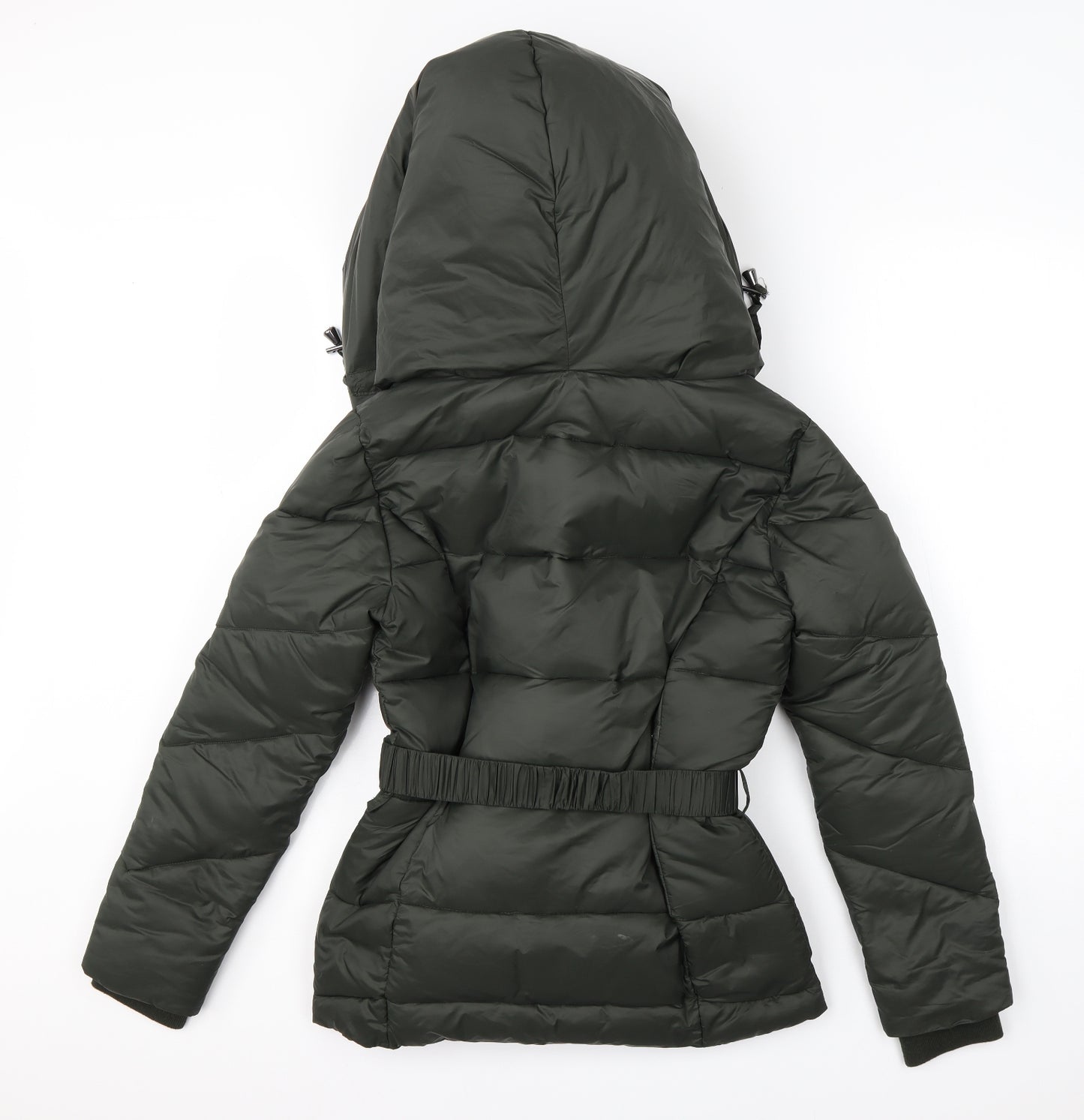 Monsoon Womens Green   Puffer Jacket Coat Size S