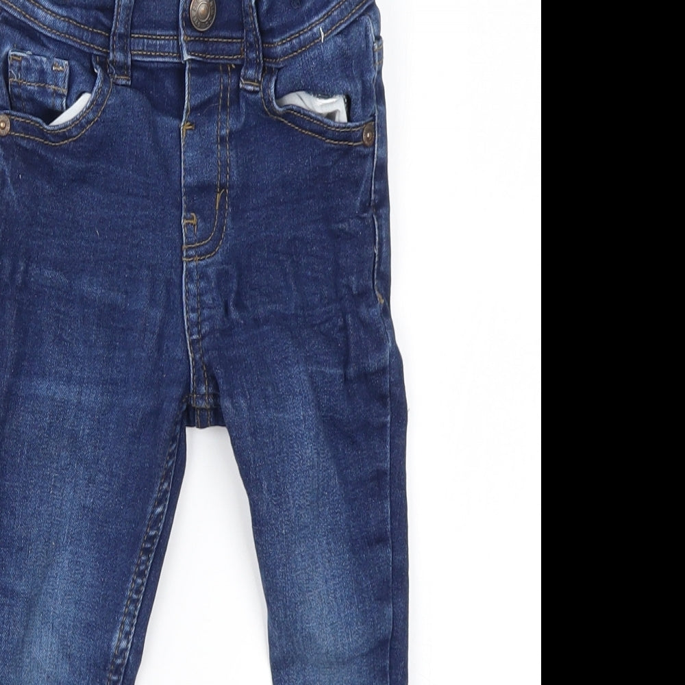 Denim Co Boys Blue  Cotton  Jeans Size 18-24 Months