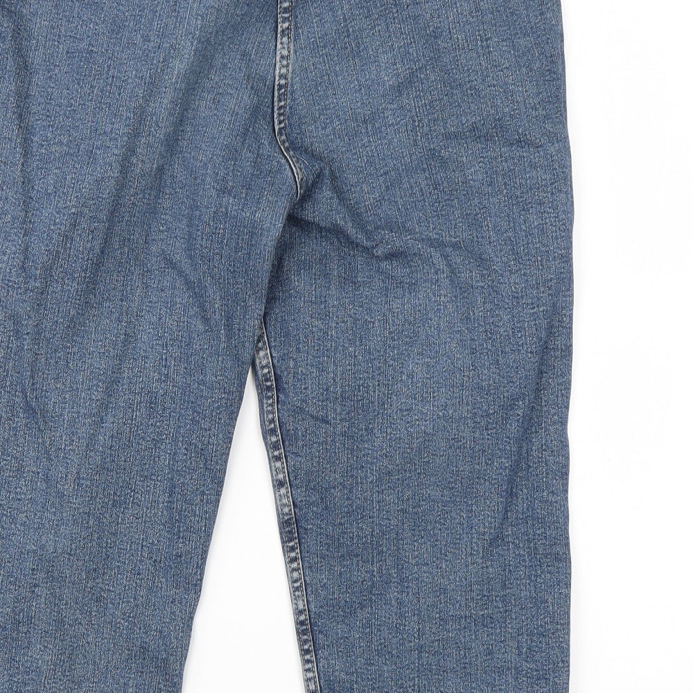 Etan Womens Blue  Cotton Cargo Shorts Size 12 L16 in Regular