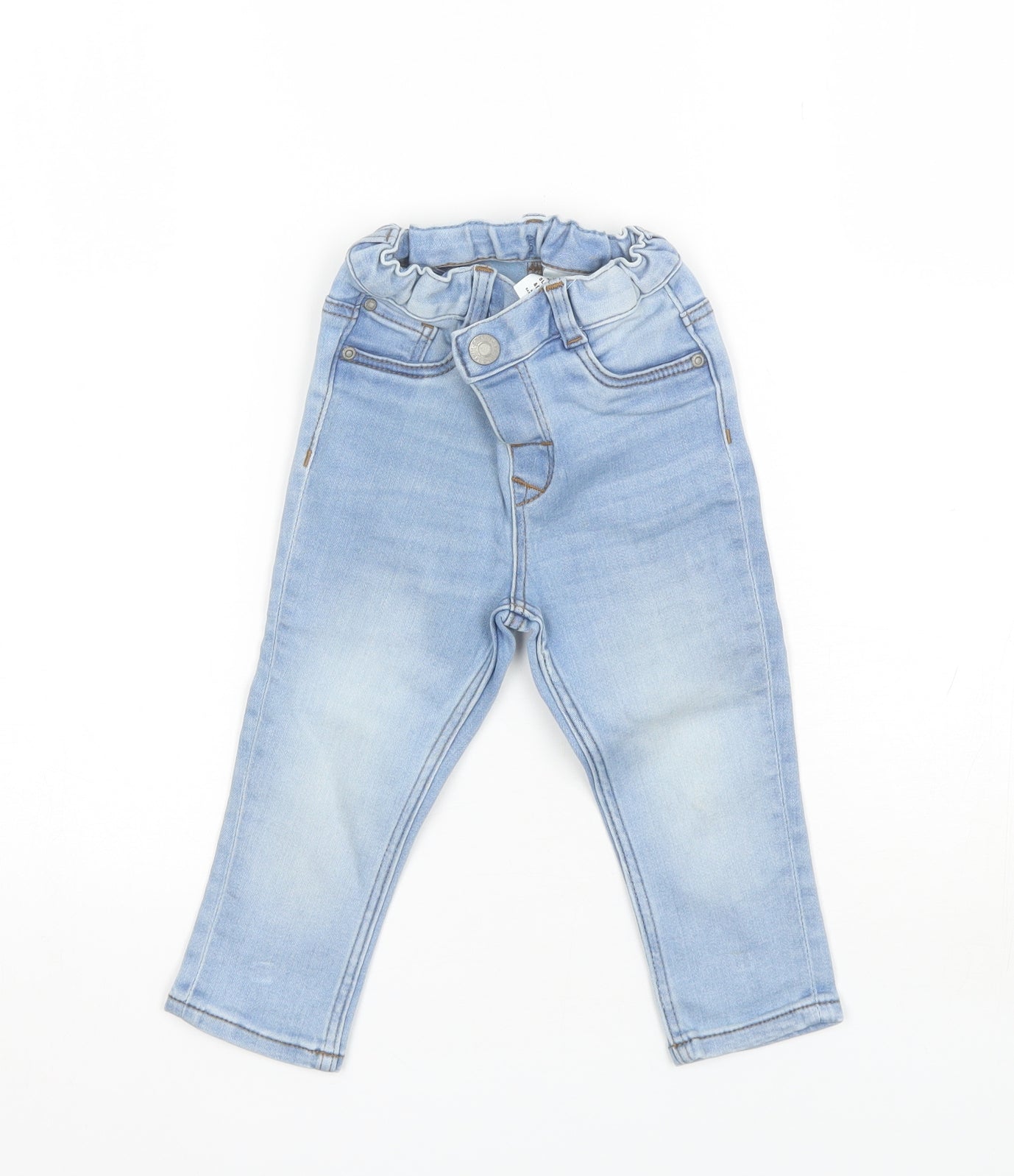 H&M Baby Blue  Cotton Jogger Jeans Size 12-18 Months