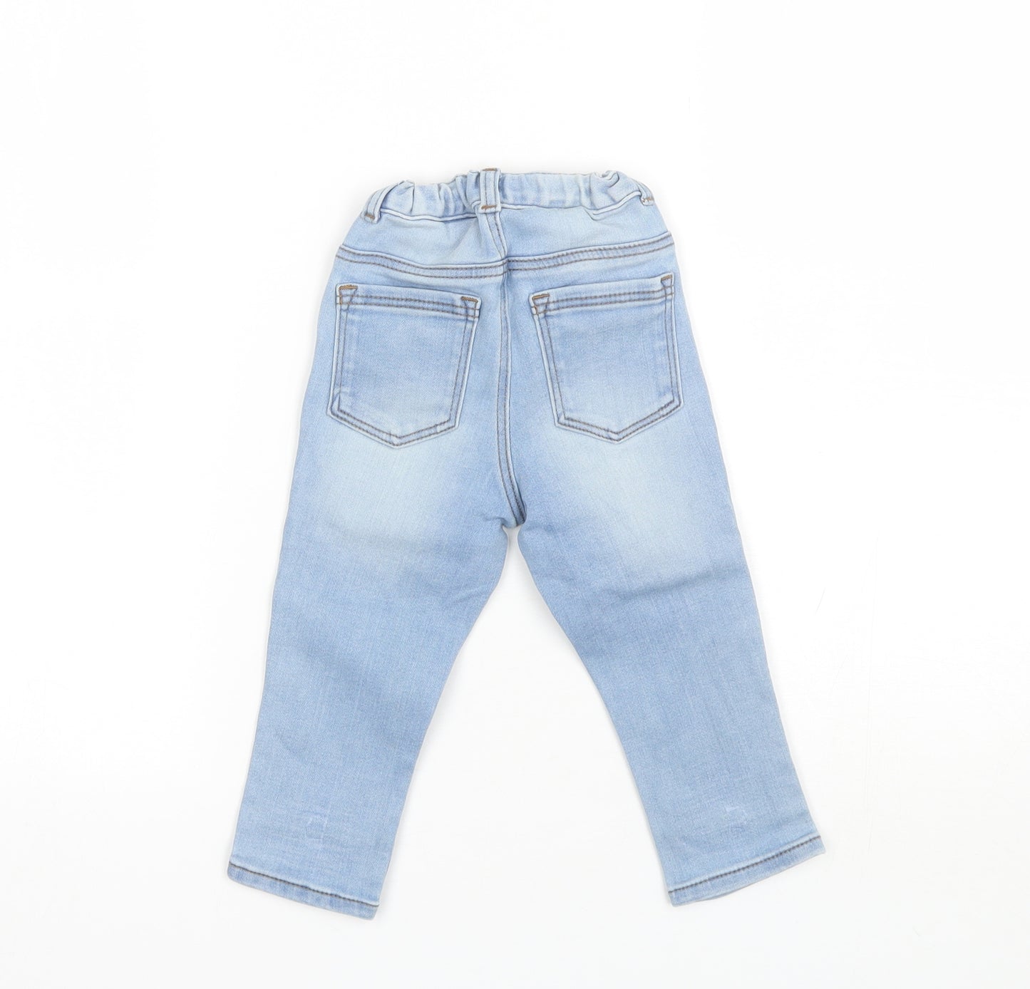 H&M Baby Blue  Cotton Jogger Jeans Size 12-18 Months