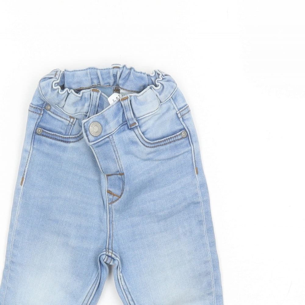 H&M Baby Blue  Cotton Jogger Jeans Size 12-18 Months
