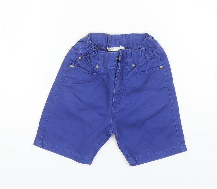 H&M Baby Blue  Cotton Jogger Trousers Size 18-24 Months