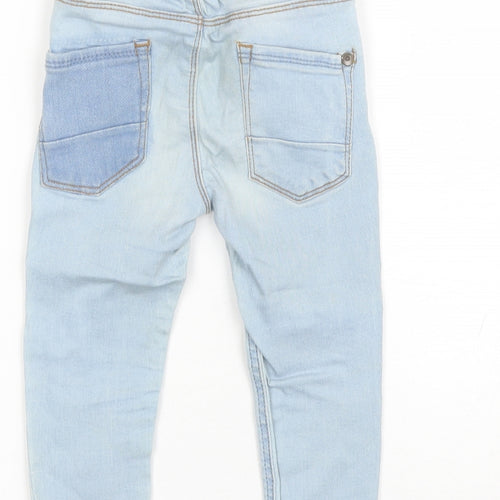 Zara Baby Blue  Cotton Blend Jogger Jeans Size 12-18 Months