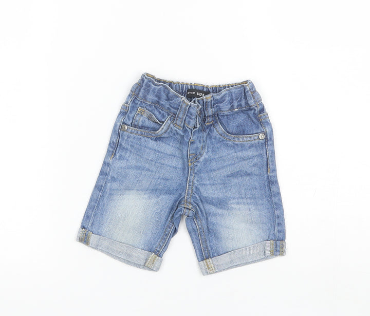 Denim & Co. Baby Blue Cotton Jogger Jeans Size 9-12 Months