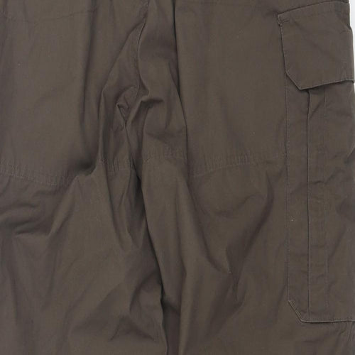 Craghoppers Mens Brown  Polyester Windbreaker Trousers Size S L28 in Regular