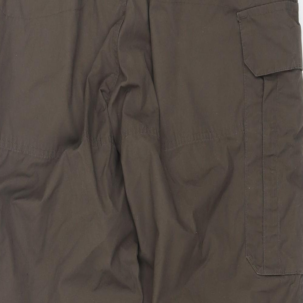 Craghoppers Mens Brown  Polyester Windbreaker Trousers Size S L28 in Regular