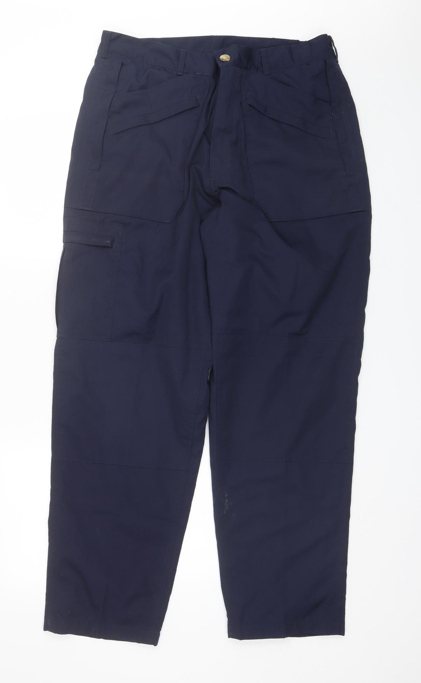 Regatta Mens Blue  Polyester Windbreaker Trousers Size 36 L31 in Regular