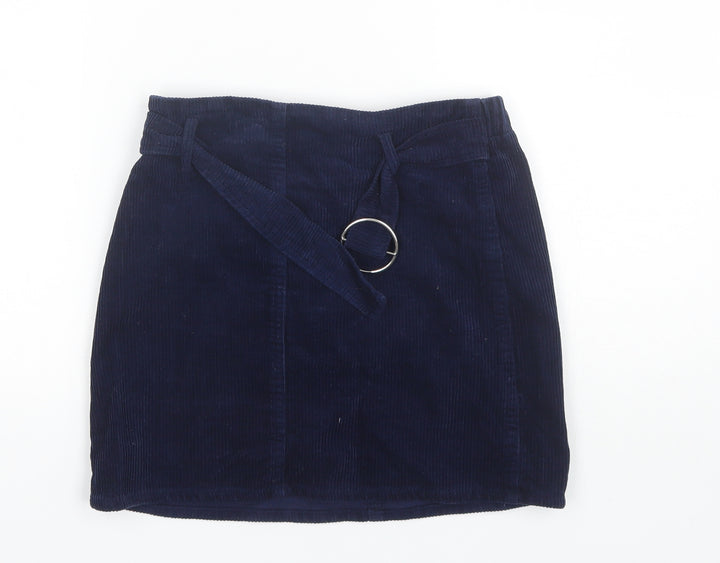 Denim Co. Girls Blue  Cotton Mini Skirt Size 10-11 Years  Regular