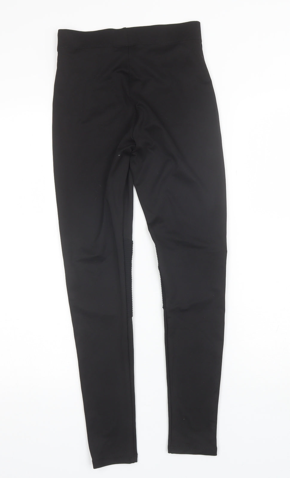 F&F Girls Black  Polyester Jogger Trousers Size 12-13 Years  Regular