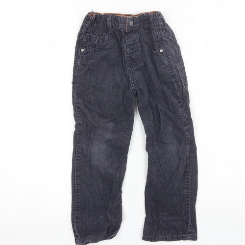 NEXT Boys Blue  Cotton Chino Trousers Size 4-5 Years  Regular