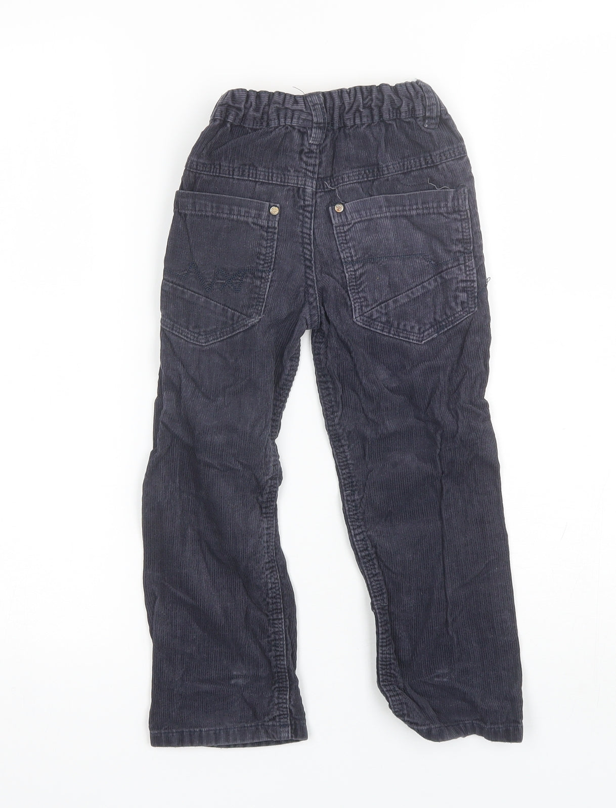 NEXT Boys Blue  Cotton Chino Trousers Size 4-5 Years  Regular