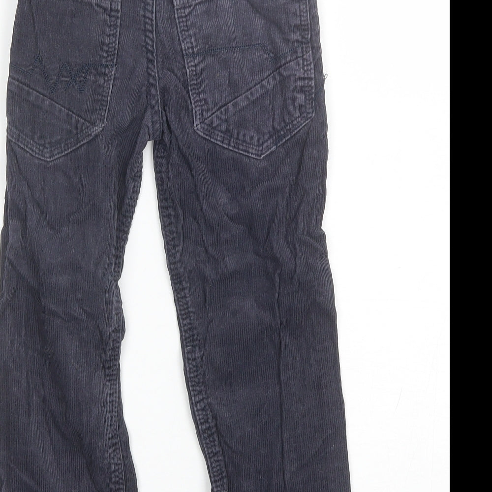 NEXT Boys Blue  Cotton Chino Trousers Size 4-5 Years  Regular