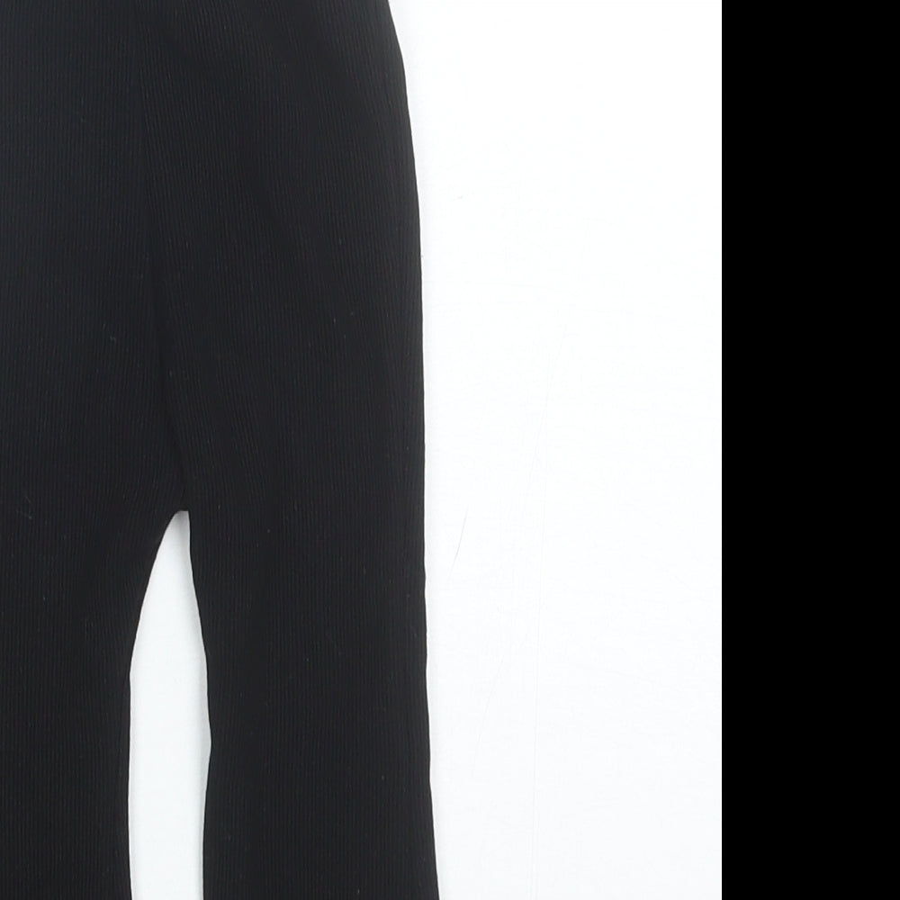 Zara Baby Black  Viscose Jogger Trousers Size 9-12 Months