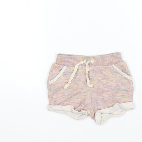Gap Baby Pink  Cotton Jogger Trousers Size 12-18 Months