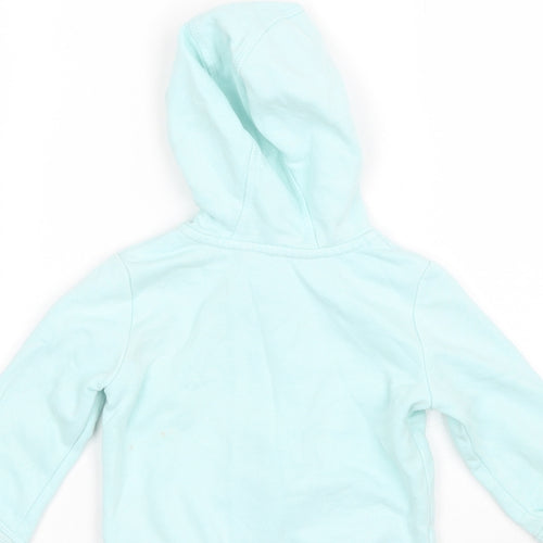 George Baby Blue  Cotton Full Zip Jumper Size 12-18 Months