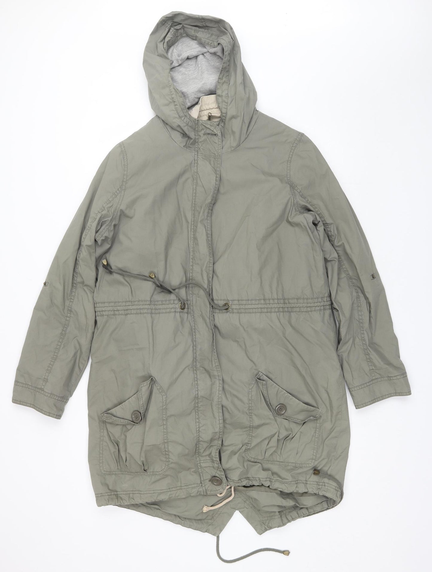 George Womens Green   Parka Jacket Size 16