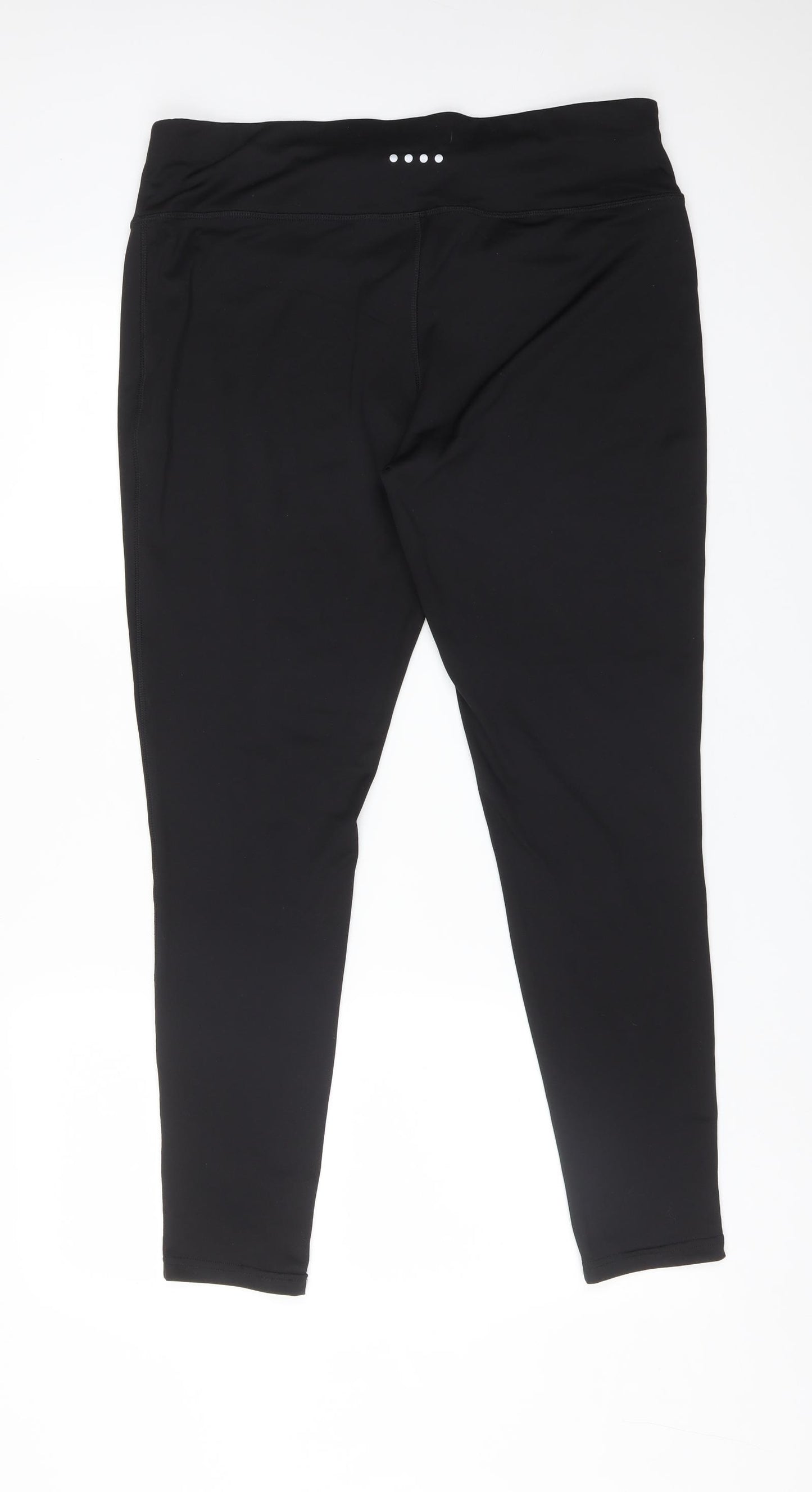 Matalan Womens Black  Polyester  Leggings Size L L28 in